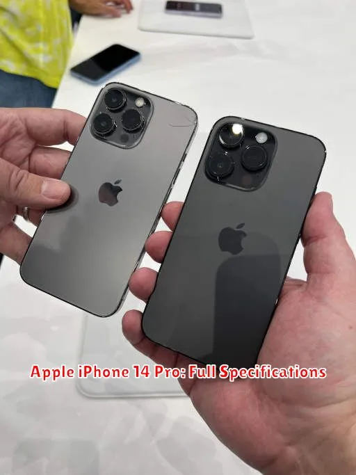 Apple iPhone 14 Pro: Full Specifications
