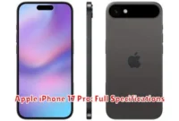 Apple iPhone 17 Pro: Full Specifications
