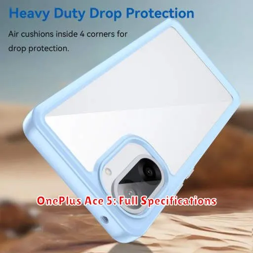 OnePlus Ace 5: Full Specifications