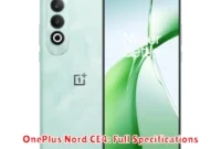 OnePlus Nord CE4: Full Specifications