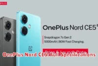 OnePlus Nord CE5: Full Specifications