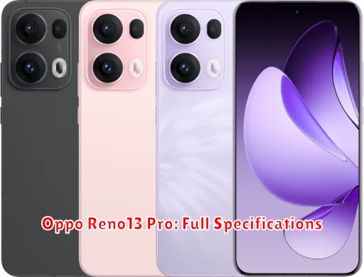Oppo Reno13 Pro: Full Specifications