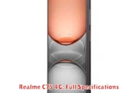 Realme C75 4G: Full Specifications