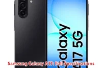 Samsung Galaxy A17: Full Specifications
