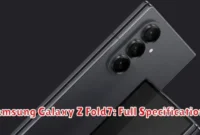 Samsung Galaxy Z Fold7: Full Specifications