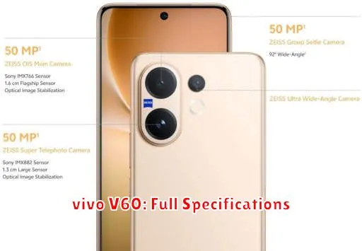 vivo V60: Full Specifications